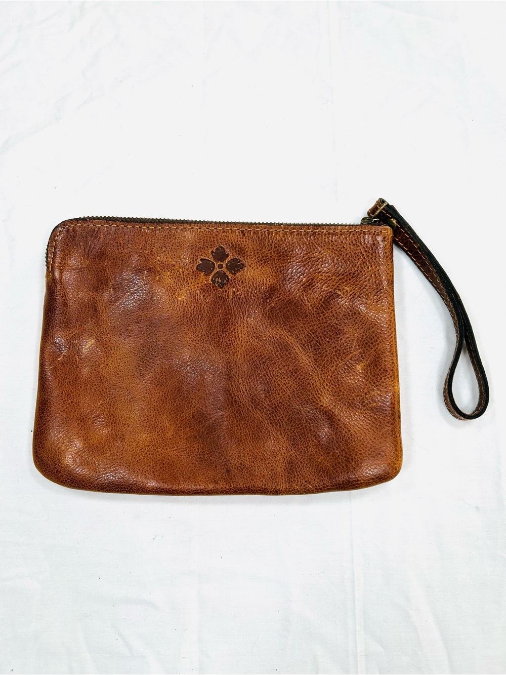 Patricia Nash Cassini Wristlet Italian Leather Wrist Bag